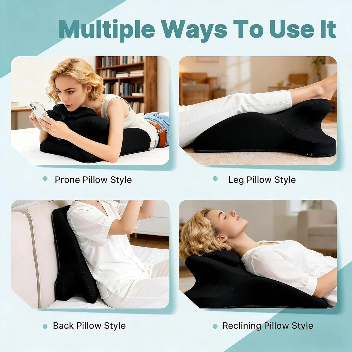 Buyvur Backrest Multi Comfort & Intimacy Cushion